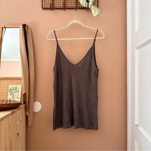 Urban Outfitters Project Social T Grey Tank Top